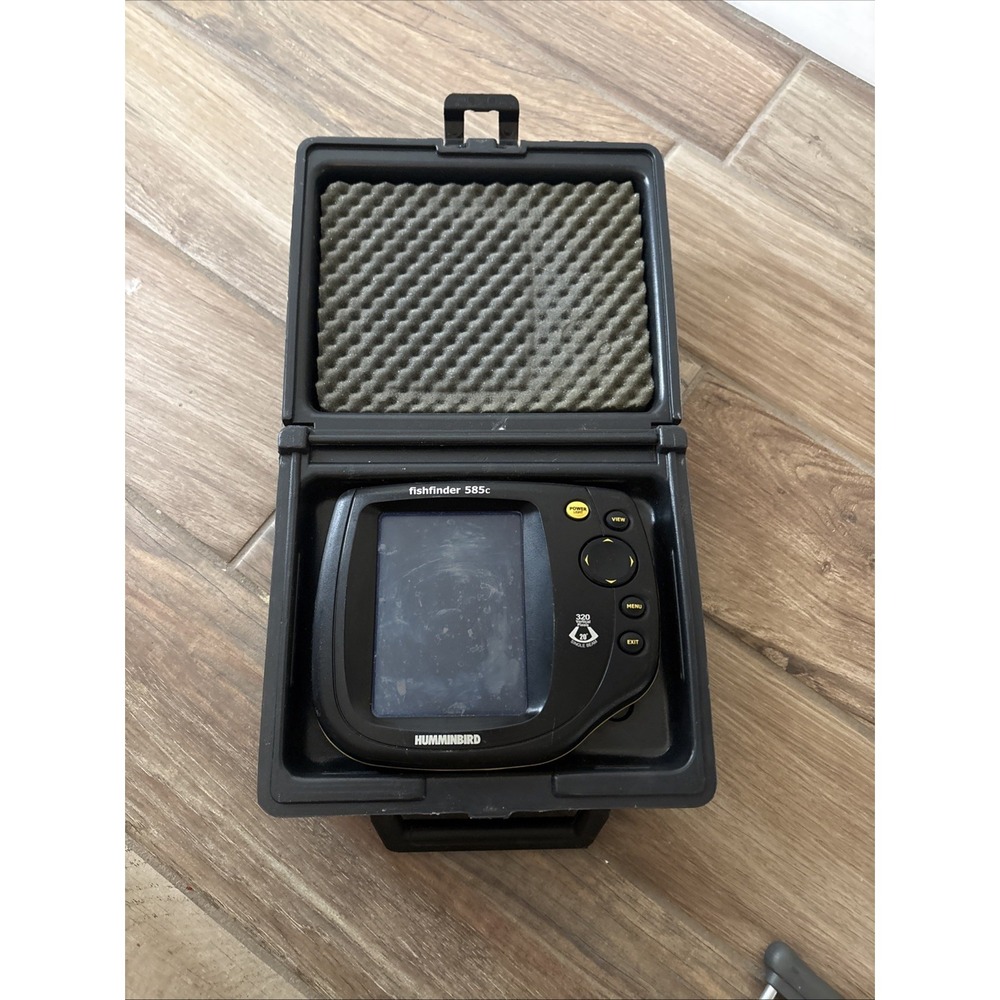 Humminbird FishFinder Fish Finder 585C FF 585 without dock- Not Tested
